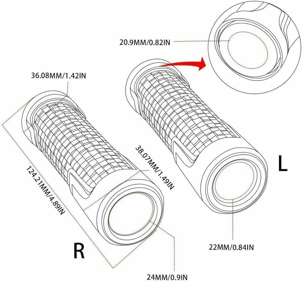 Levier De Frein d'embrayage De Moto pour Yamaha TRICITY 300/125 2014-2021 2020 2019 TRICITY300 Poignées De Guidon Extrémités