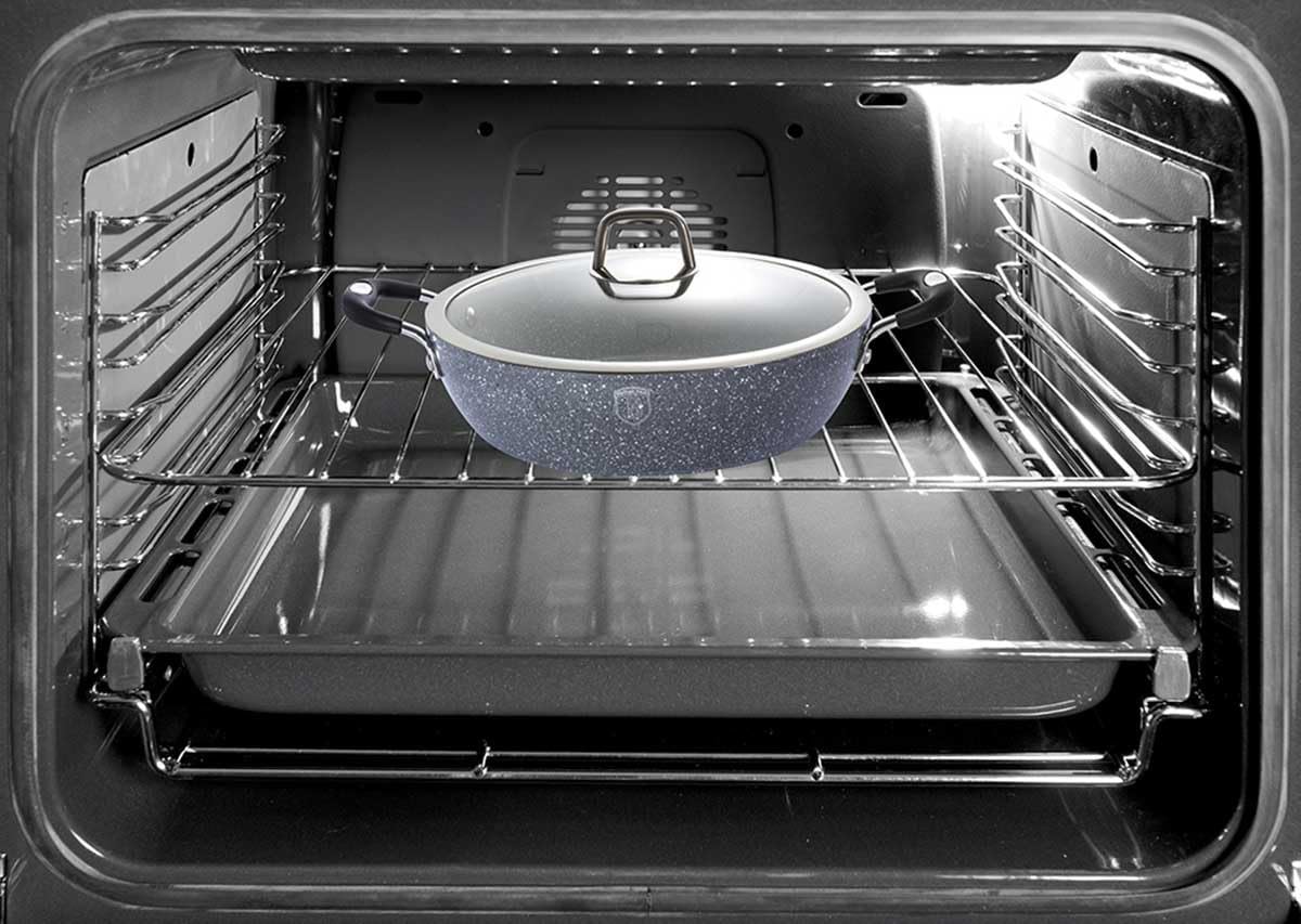 CAZUELA CON TAPA 28 CM BERLINGER HAUS BH / 1158N STONE TOUCH LINE