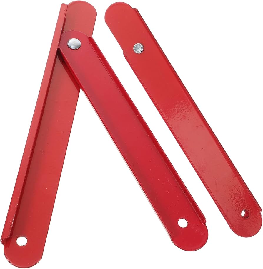 Aazon.co: 4 PCS Attic Ladder Hinges, Herringbone Ladder Tie Rod With - View #2