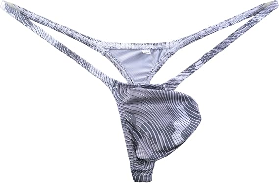 Mens G-String Bulge Pouch Bikini Thong Underwear WSS128