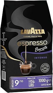Lavazza, Espresso Barista Intenso, 1 Kg, Drum Roasted Coffee Beans, Ideal for Espresso Coffee Machines, Aromatic Notes of ...