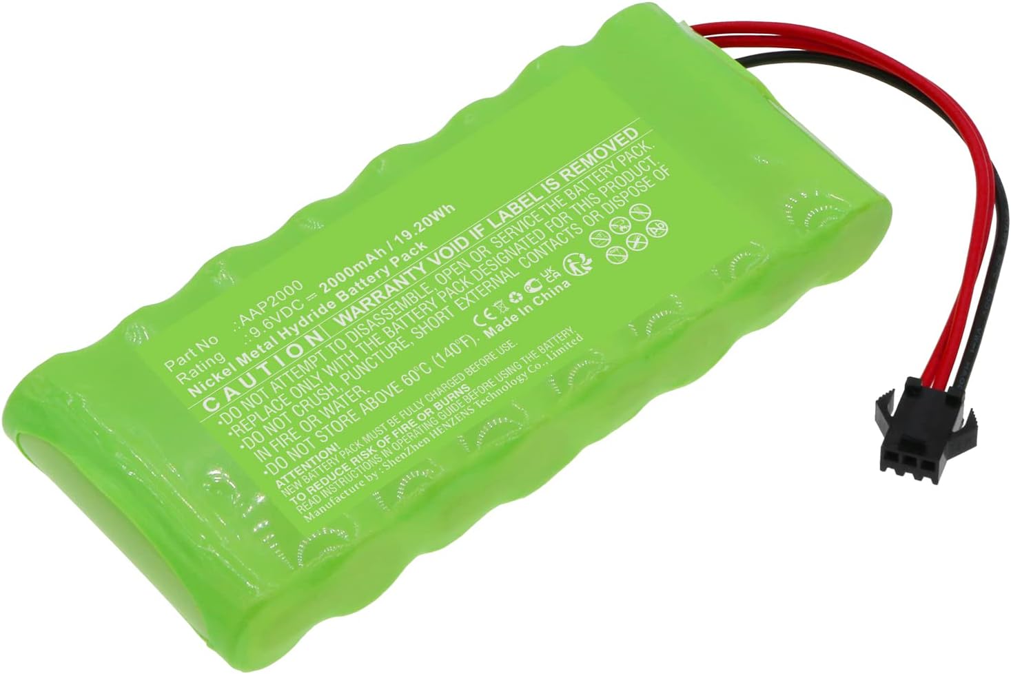 Synergy Digital Time Clock Battery, Compatible with