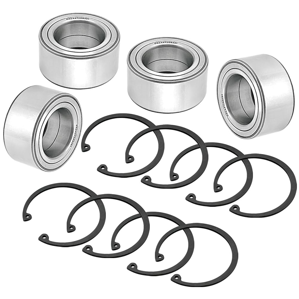 Roulements de roue avant et arrière renforcés pour Polaris RZR General Sportsman Scrambler 1000 900 850 550 PRO XP Turbo General (44x72x33)