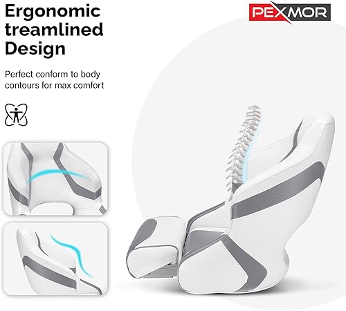 Miniatura 5 de PEXMOR Asiento de barco abatible deportivo de alta calidad con funda de asiento de barco, impermeable, bisagras de aluminio, tornillos de acero