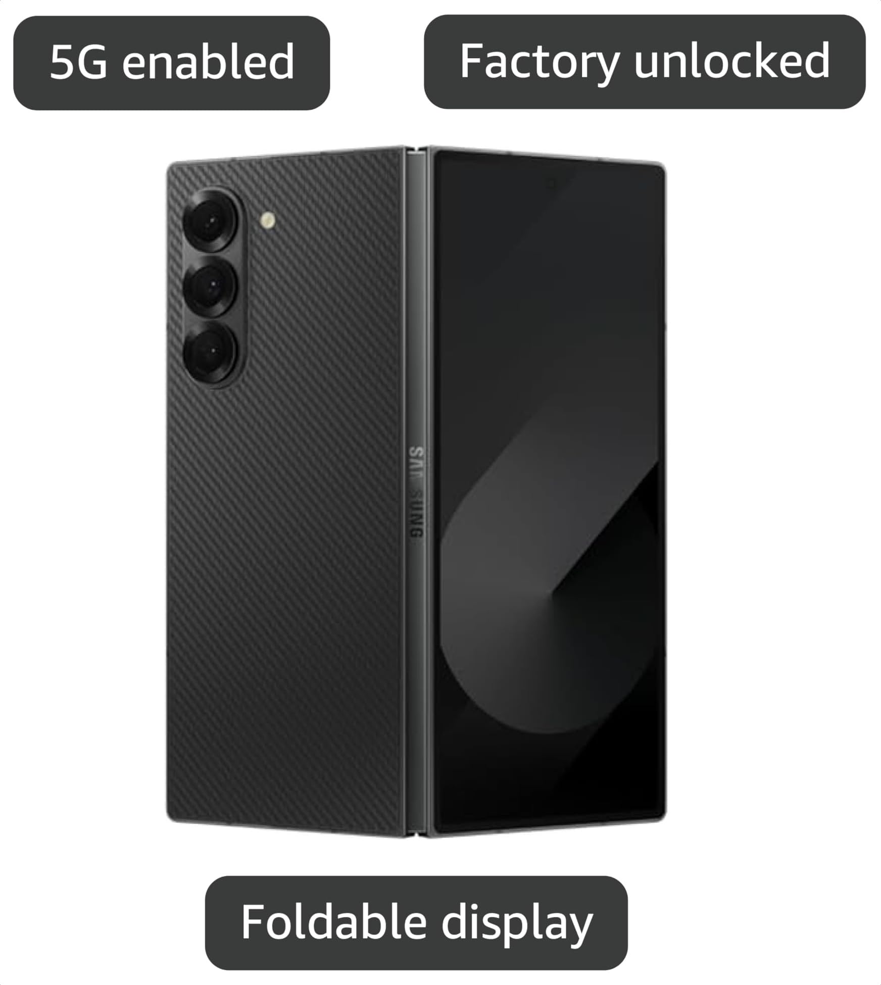 Amazon.com: Samsung Galaxy Z Fold6 SM-F956U1 Single SIM + ESIM
