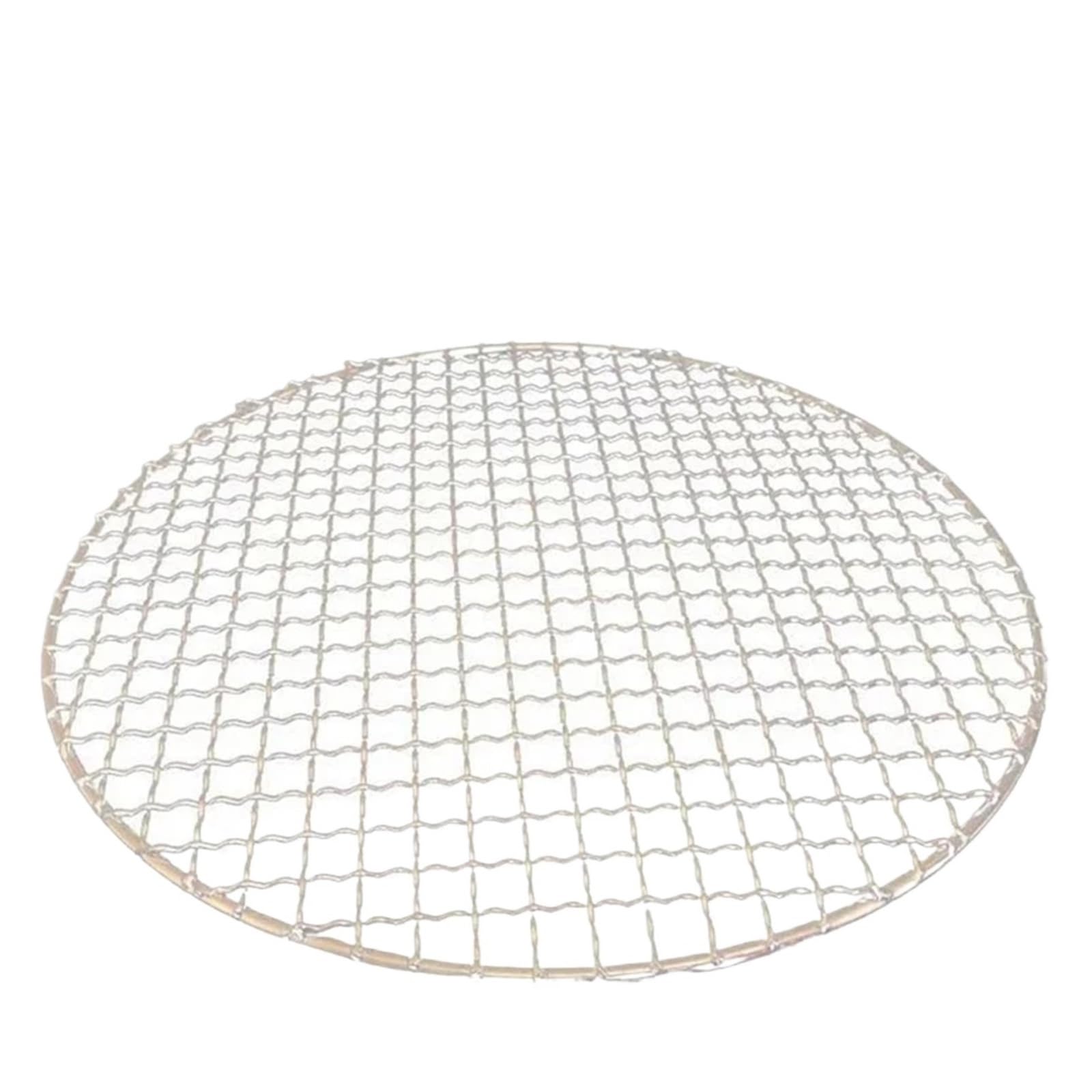 Parrilla de Acero Inoxidable 304 Redonda for Barbacoa, Malla for Asar Tocino, Accesorios Hierro for, Rejilla Antiadherente para Barbacoa(28cm)