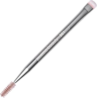 RMS Beauty Back2Brow Brush: Vegan Synthetic Fiber Eyebrow Brush with Spoolie - Cruelty-Free Clean Beauty Tool