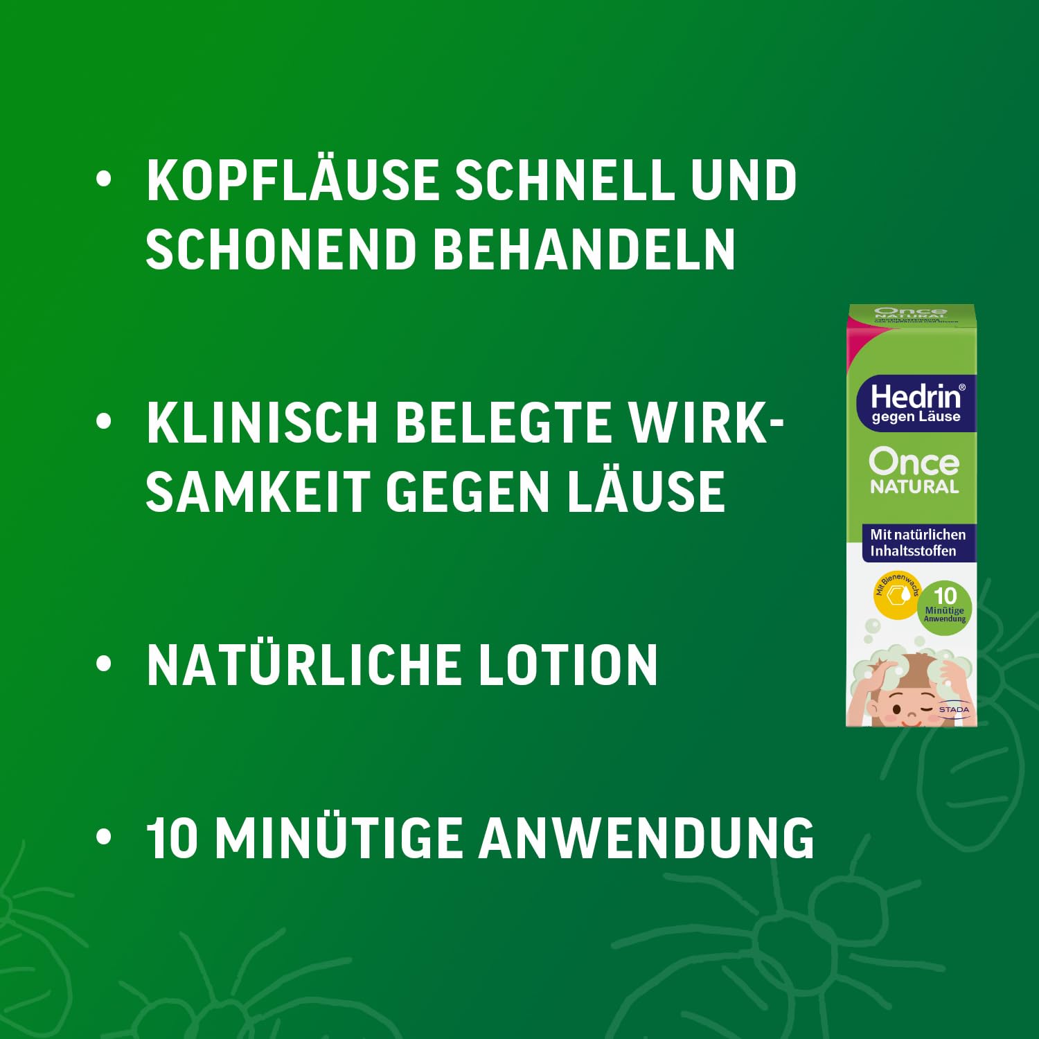 HEDRIN Once Natural + HEDRIN Protect & Go Spray – Schnelle Hilfe gegen Läuse – Vorteilspack: wirksame Prävention und Akuthilfe mit natürlichen Inhaltsstoffe