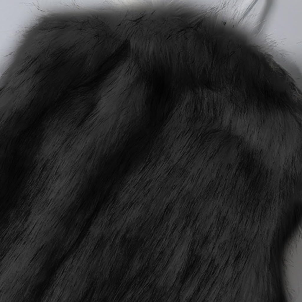 Fellweste Damen Kunstfell Teddywesten Elegant Fleeceweste Warm Damenwesten Plüsch Winterweste Kurz Outdoorjacke Winter Jacke Pelz Weste Übergangsjacke Frauen Flauschig Wintermantel Einfarbig