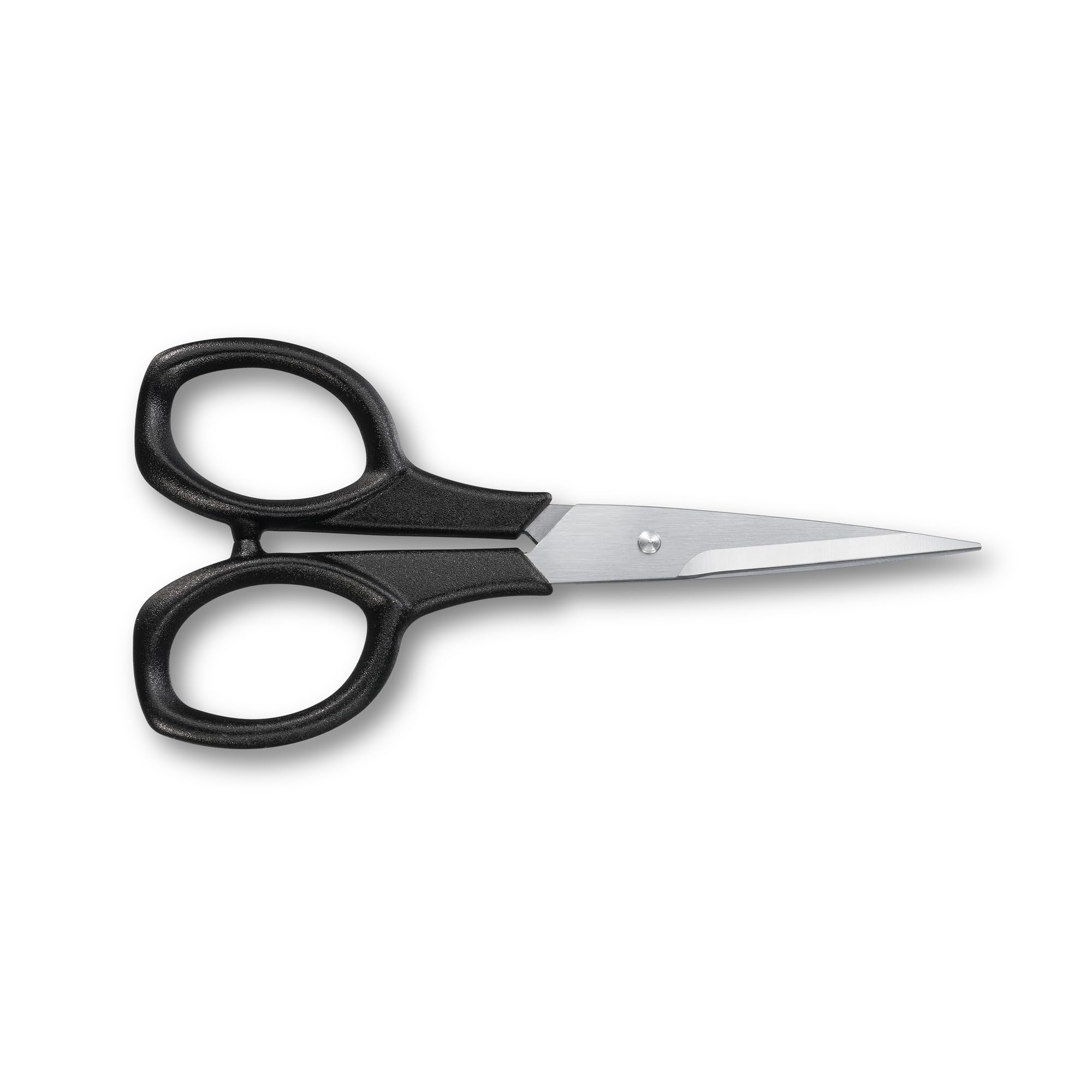 Victorinox Nożyczki domowe "Włochy", nożyczki rzemieślnicze, nożyczki do papieru, ostrze ostre, 10 cm, solidny plastikowy uchwyt, stal nierdzewna, czarny