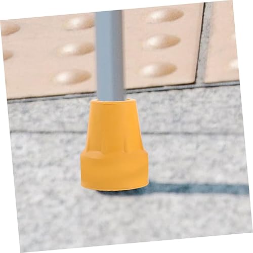 Miniatura 7 de Juego de almohadillas de puntas de muleta, extremos de bastón, diseño antideslizante de repuesto para bastones de trekking, muletas