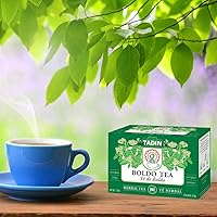 Vista 6 de Tadin Té de hierbas Boldo. Sin cafeína. 24 bolsas de té. 1.18 oz. Paquete de 3