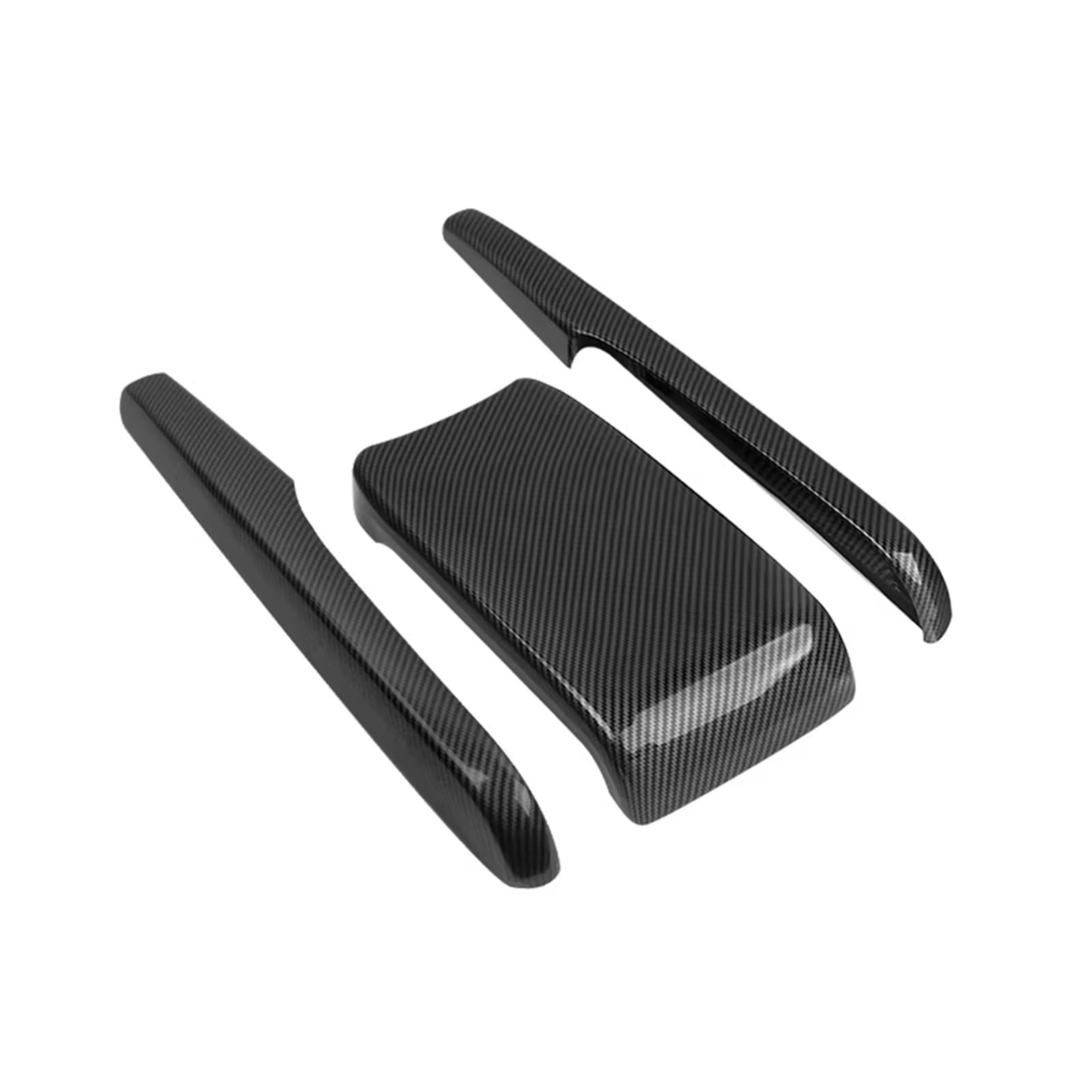 Button Trim Compatible with Civic 10th Sedan Hatchback Type-R 2016 2017 2018 2019 2020 2021 Car Center Armrest Box Protective Cover