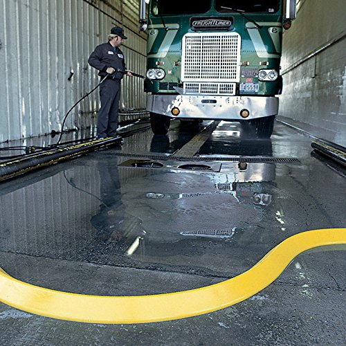 Image of PIG Spill Barrier Dike - 10'L x 4 inchW x 2.25 inchH - Yellow - PLR204-YW