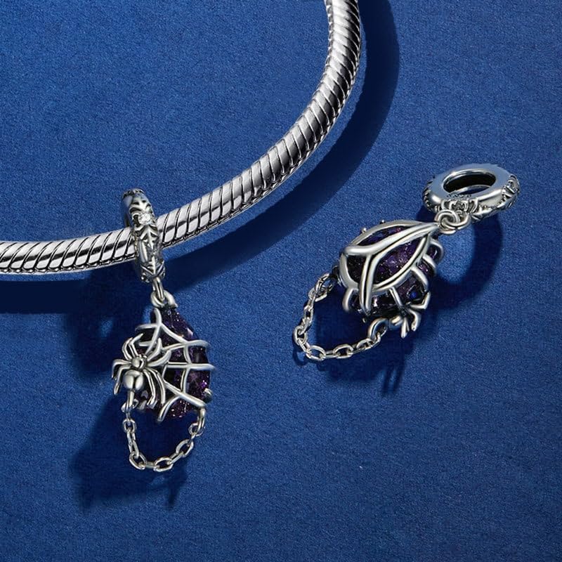 Image of GNOCE Halloween Charm Bracelet Fit Pandora Beads for Women Gift