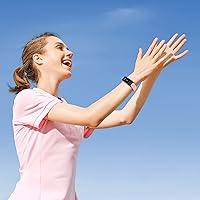 Vista 5 de Bandas elásticas compatibles con Fitbit Charge 2, correa de repuesto ajustable elástica de nailon suave Solo Loop para Fitbit Charge 2, mujeres