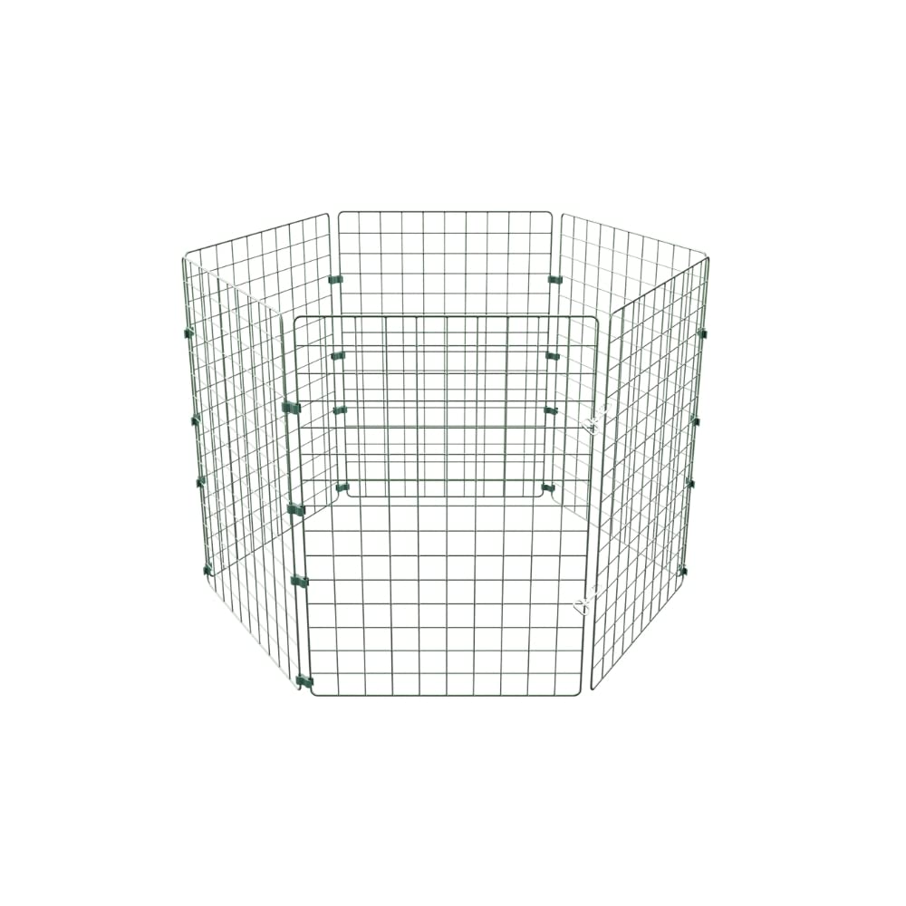 Dog Playpen - Exercise Pen Portable Puppy Play Pen Pet Exercise Multiple Build Playpen, Dog Pen, Foldable Puppy Pen For Indoor/Outdoor, Run Cage, 50cm Wide Panels