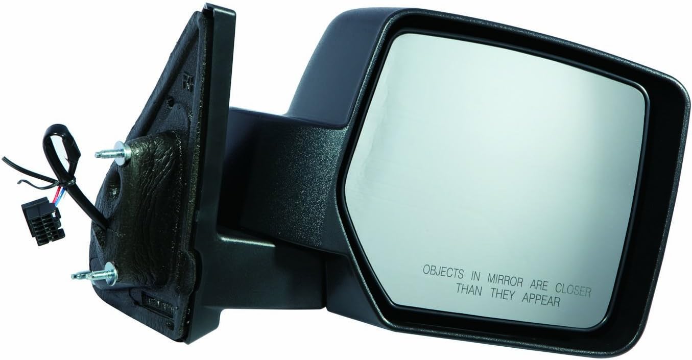 DEPO 333-5413R3EF Jeep Patriot Passenger Side Textured Non-Heated Power Mirror