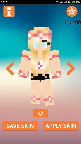 Swimsuit Girl Skins for Minecraft PE