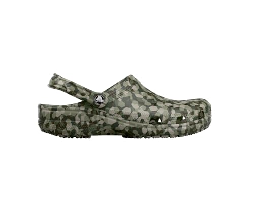 Image of Crocs Unisex Adult Classic Marbled Tie-dye Clogs