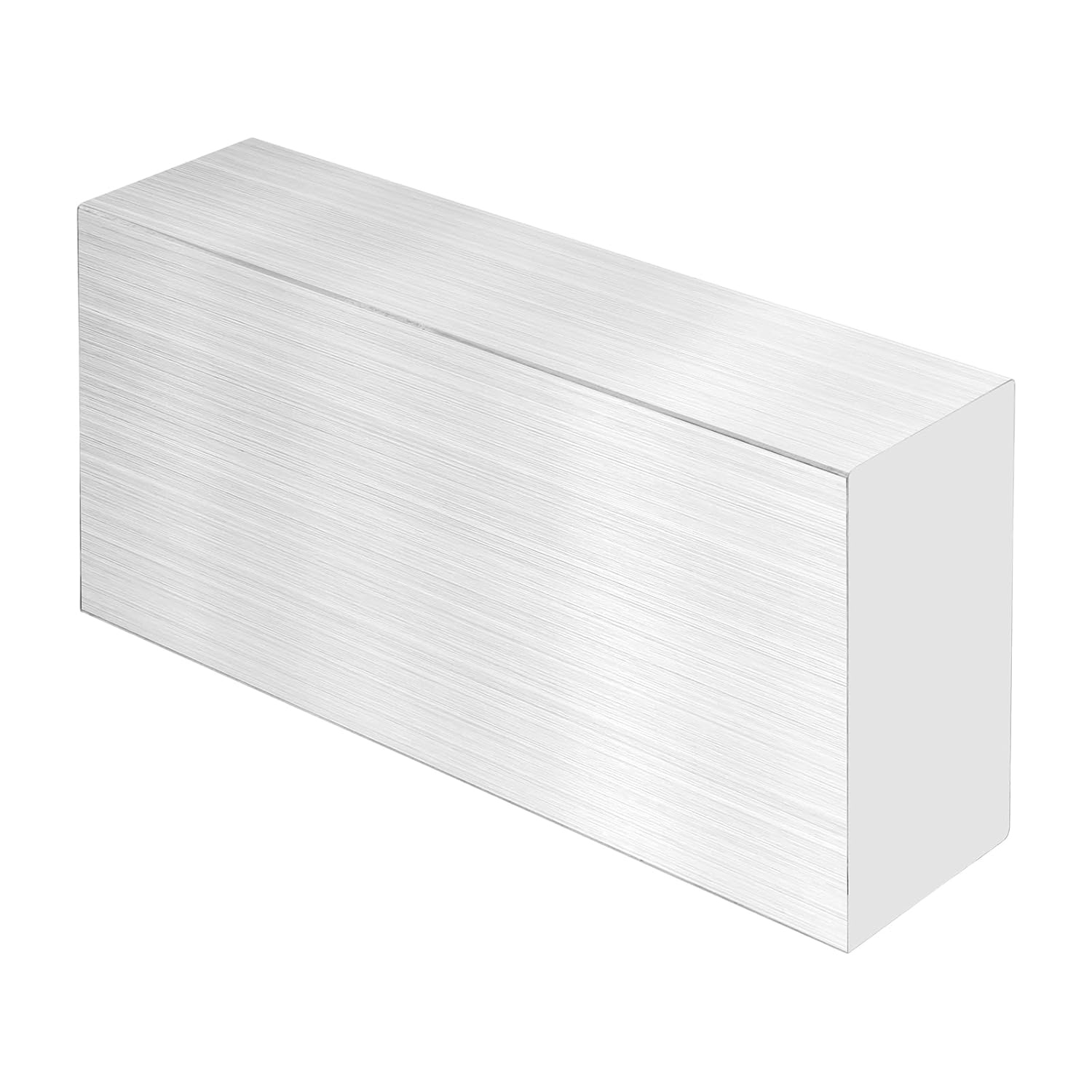8PCS Aluminum Bar, 4 x2 x 1 Inches Aluminum Solid Stock, 6061 General Purpose Aluminum Block Billet for Industrial, Milling