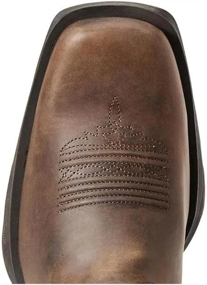 Western Pull Up Country Leather Nonslip