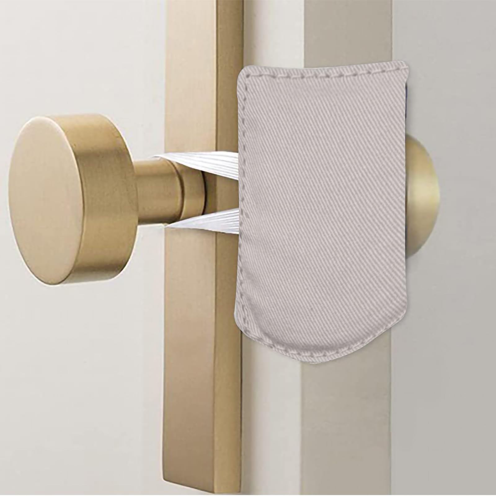 Door Slam Silencer For Baby & Light Sleepers - 3-Pack Noise Blocker With Adjustable Straps - View #4