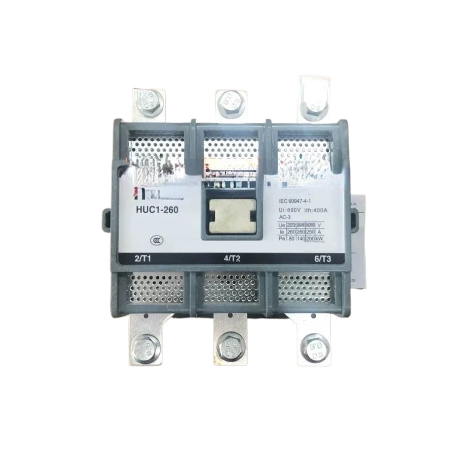 Contacteur HUC1175-210-550-700-800 double tension 220V 380V haute capacité 175A