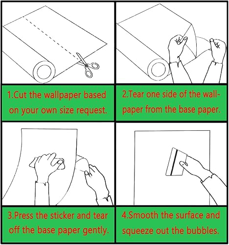 Miniatura 6 de Papel de contacto verde para despegar y pegar papel tapiz autoadhesivo textura de arpillera extraíble cubierta moderna de decoración de pared para