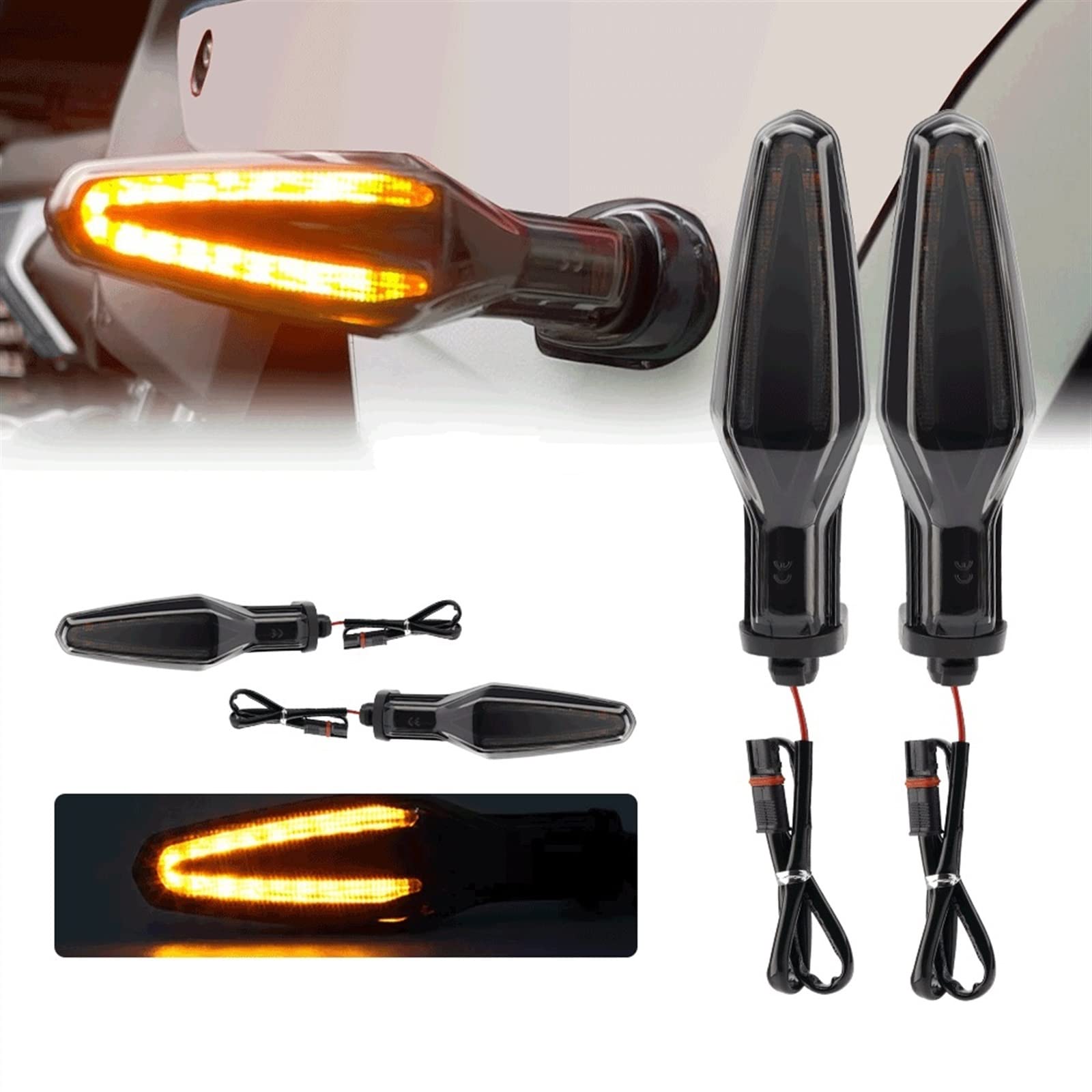 Sequentiële / dynamische LED knipperlichten voor BMW Motorrad S 1000 RR (2015 - 2018