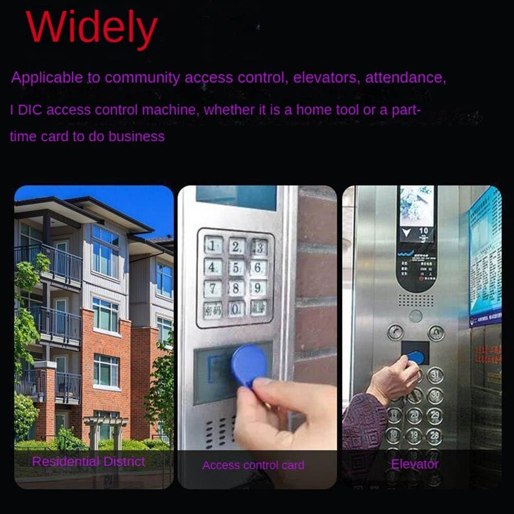 Lectura/escritura NFC, lector de tarjetas, decodificador de control de acceso, compatible con teléfono Bluetooth ICID