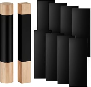 8 Pcs Fence Post Protector, 23.62 x 8.66 Inch Waterproof Fence Protection, Wood Post Sleeve Deck Post Protector Self Adhesive Wooden Posts Shield Wraps