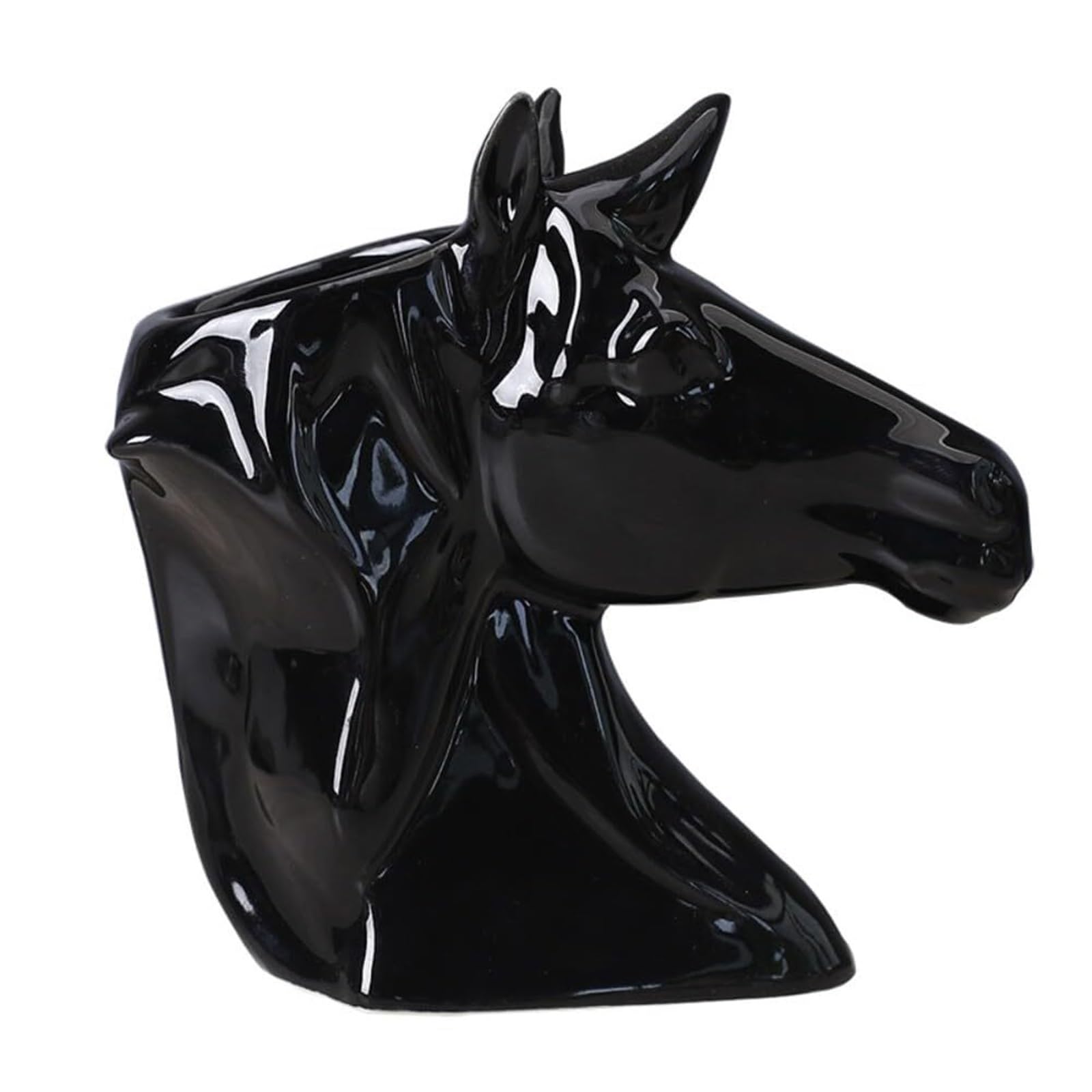 LFWFTPFKE rustic Creative Ceramic Horse Watering Flower Pot/Plant Pot Home Balcony Desktop Decoration Ornament for indoor use
