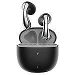 Fire-Boltt Newly Launched Aero Lite TWS Earbuds Custom EQ Wireless Bluetooth 5.4 Music & App Support 50H Playtime Fast Charging Case 50ms Low Latency for Gaming Touch Controls Midnight Black