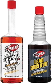 Red Line Fuel Protection Bundle | SI-1 Complete Fuel System Cleaner & Lead Substitute | Fuel Injector Cleaner, Valve Protection & Gas Treatment