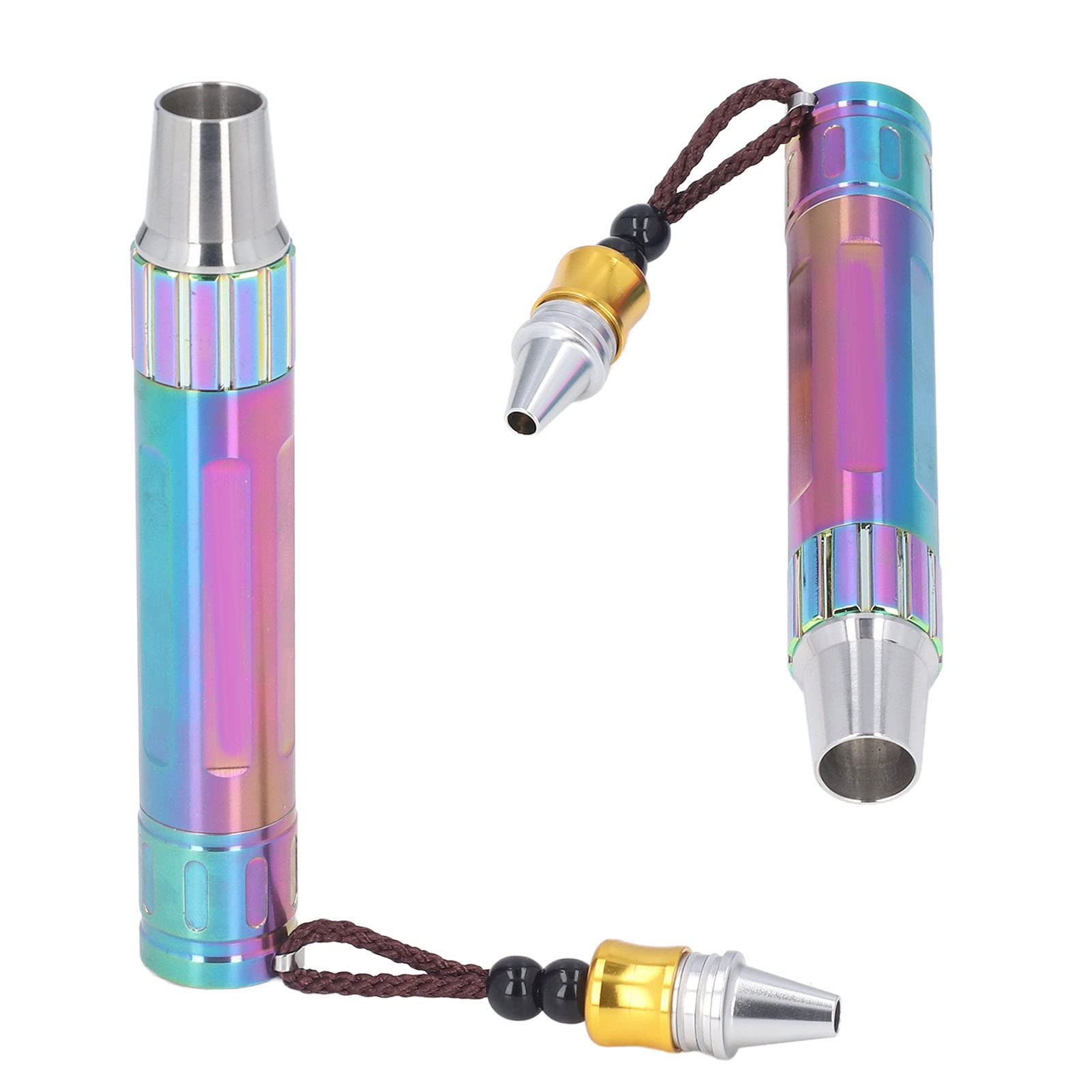 Flashlight Professional Powerful Jade Appraisal Light for Identification Jewelry Testing Outdoor Activities Aluminum Alloy Stainless Steel 135mm (White Light)