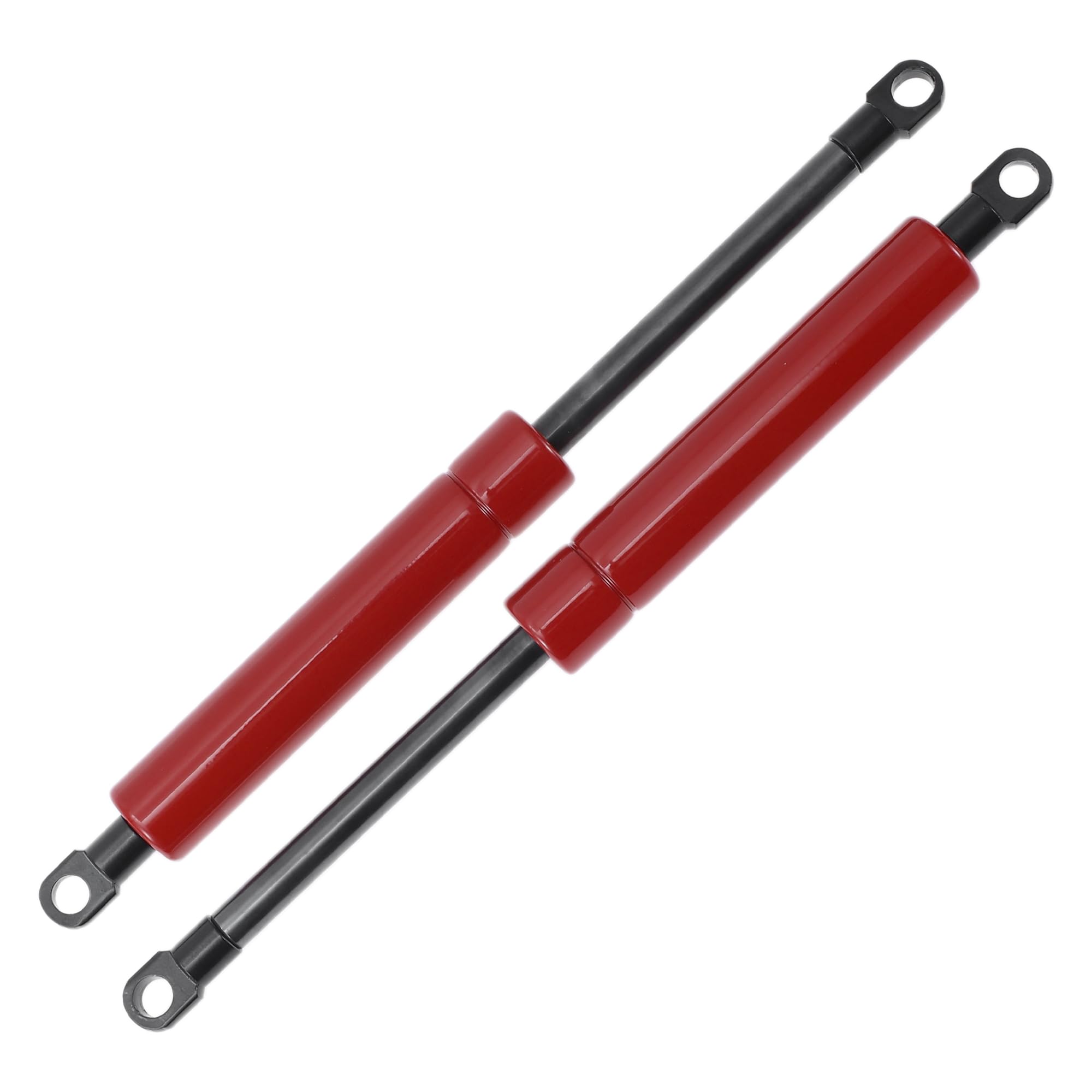 X AUTOHAUX Vérins à gaz de 250 mm/9,84" 800 N, Ressorts à gaz en acier au carbone rouge, 2 pièces pour boîte à outils de camping-car, couvercle de boîte de rangement, couvercle de porte d'armoire