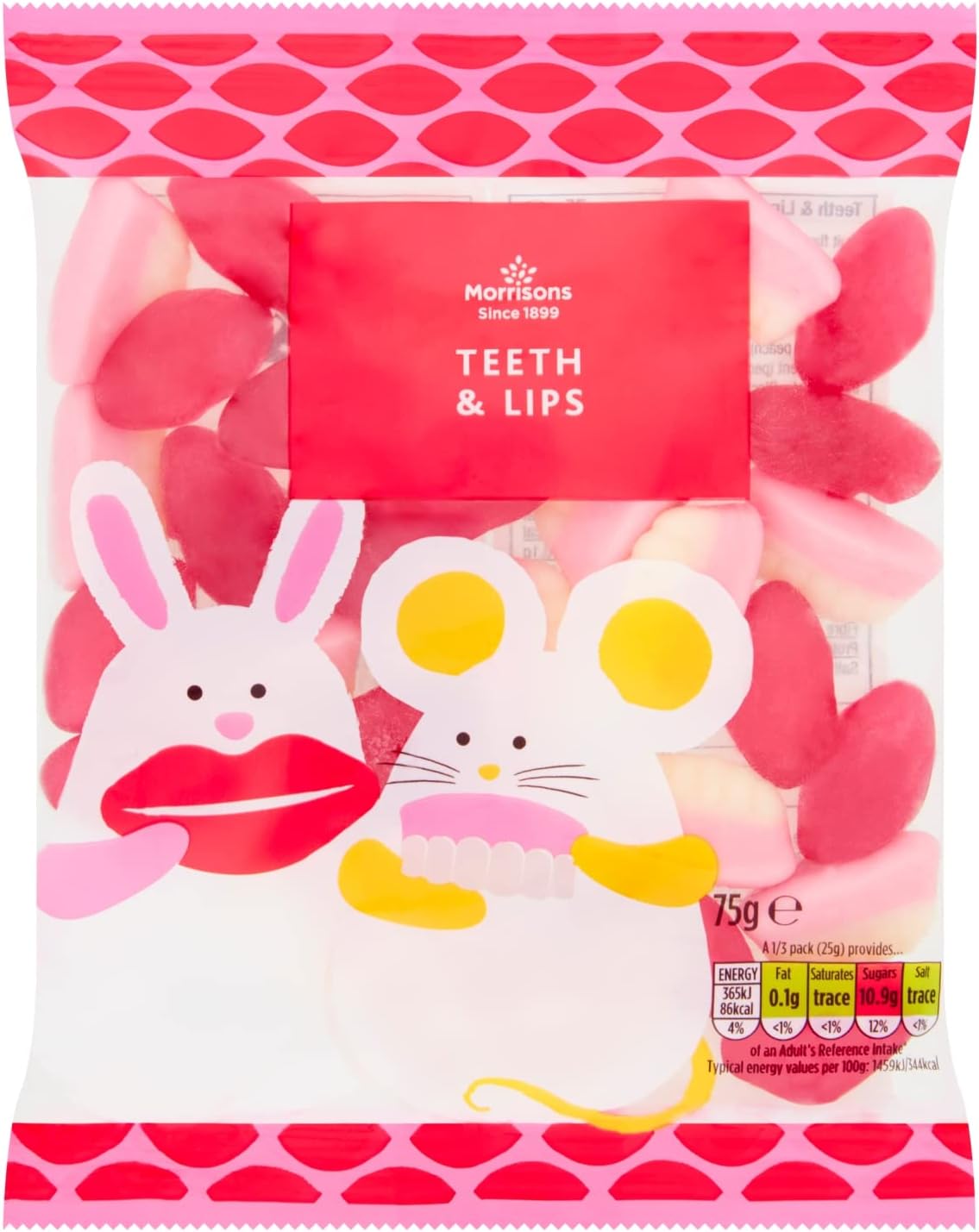 Morrisons Teeth and Lips, 75g