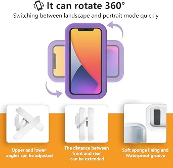 Waterproof Shower Phone Holder, Sakula