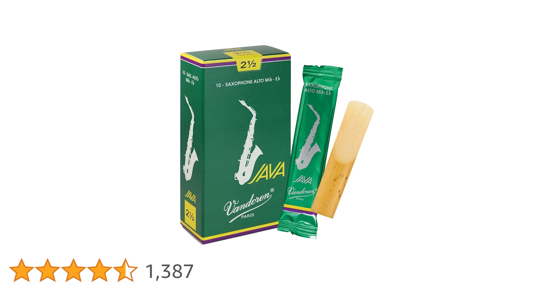 Amazon.co.jp: バンドーレン アルトサクソフォンリード ジャバ