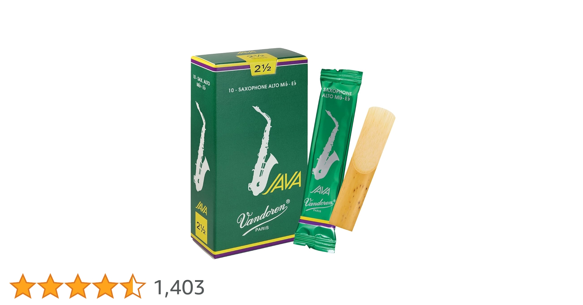 Amazon.co.jp: バンドーレン アルトサクソフォンリード ジャバ(JAVA