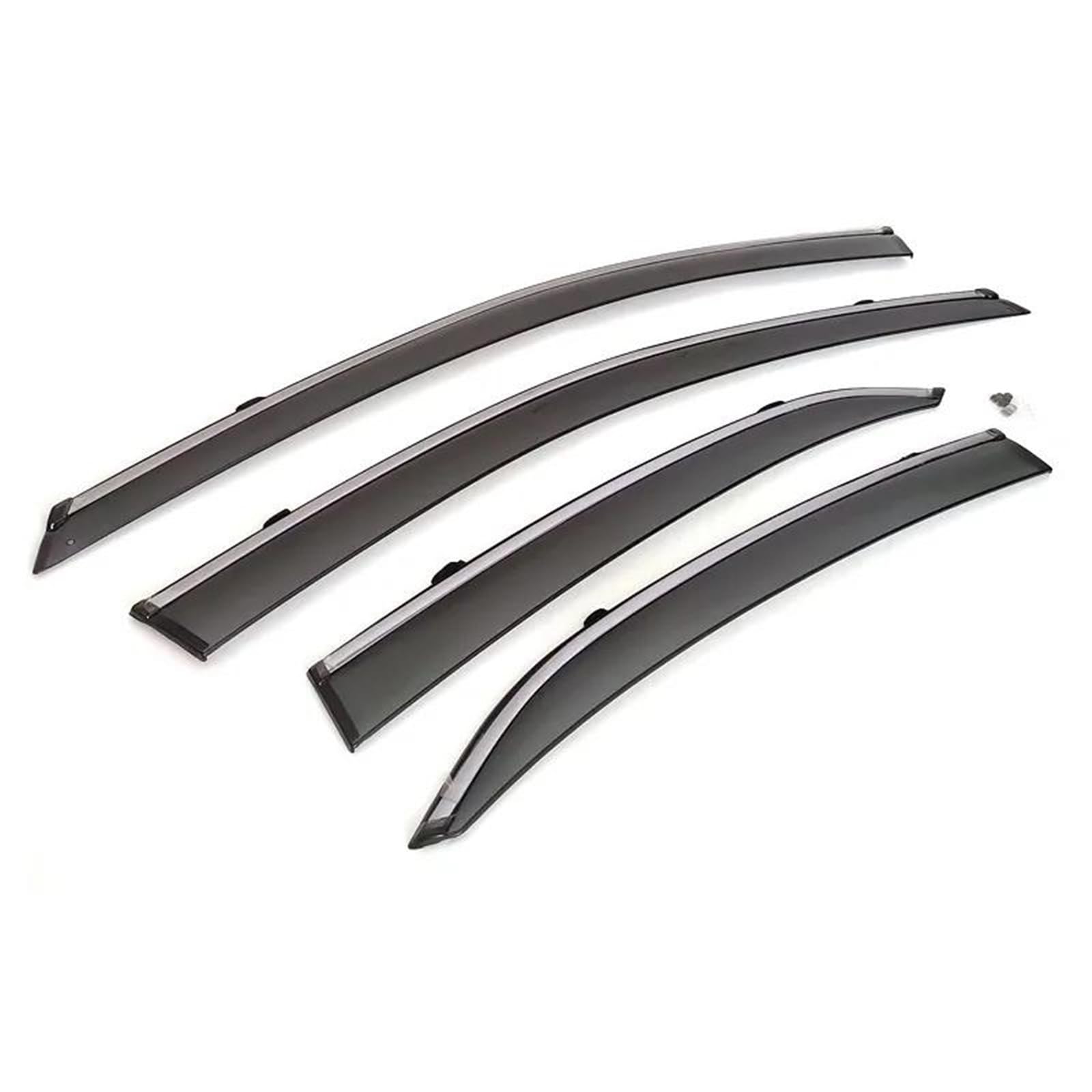 Déflecteurs de vitre pour Toyota Camry 2018-2023 teintés moulés - 7