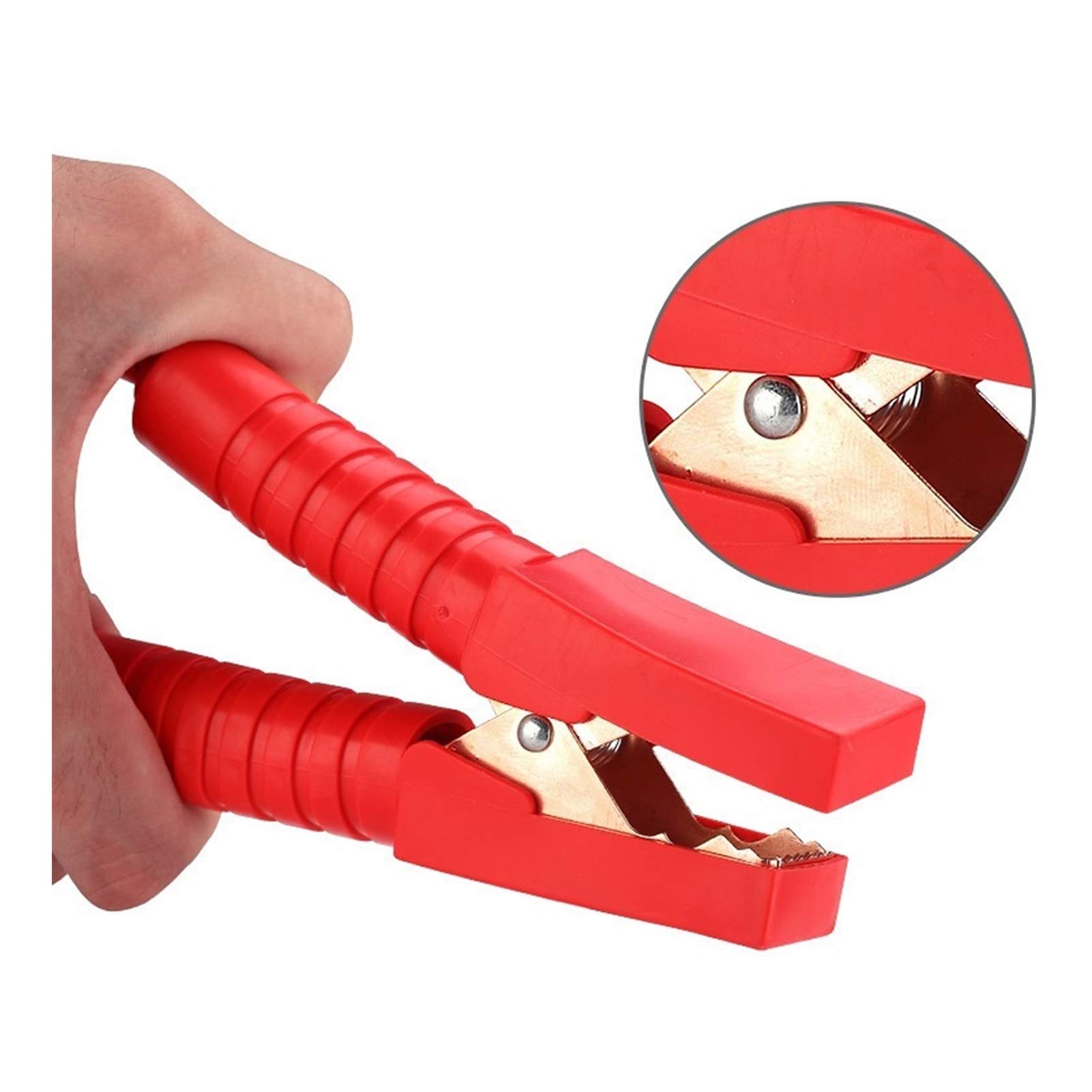 BATLAM Heavy Duty 2000AMP 4M Cavi di avviamento per batterie per Auto Cavi di avviamento Cavo di avviamento per Camion per Auto (Dimensioni : 4m(12mm)) (4m(12mm))