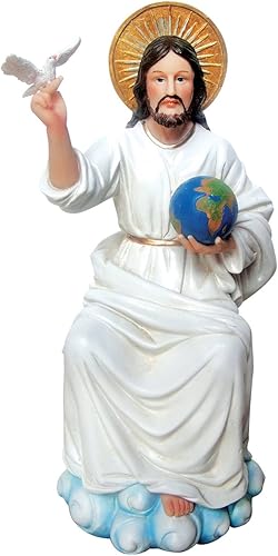 Estatua de Jesús de diseño creativo Estatua religiosa estatua decorativa religiosa estatua de Jesús orando por la paz mundial Estatua divina de Dios