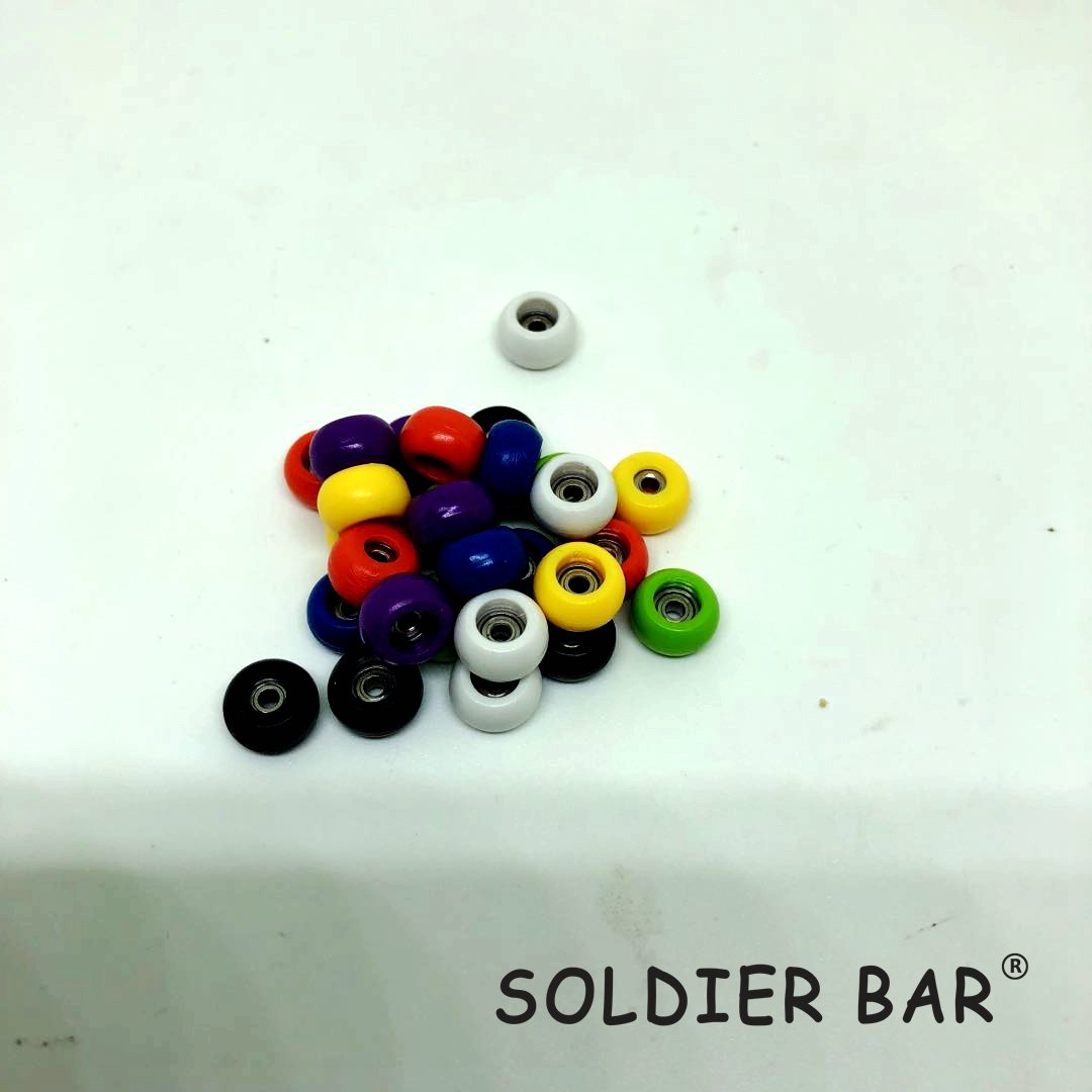 Buy SOLDIER BAR Soldierbar Fingerboards Parts Wheels (PRO Bearing 4Pcs