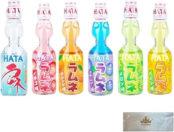 Juice Assortment Gift Carbonated Beverage Bottles Ramne Commercial Use 6 Types 5 Each 30 Sticks Strawberry, Melon, Pine, Blueberry, Orange, Favors, Holidays, Summer Festivals