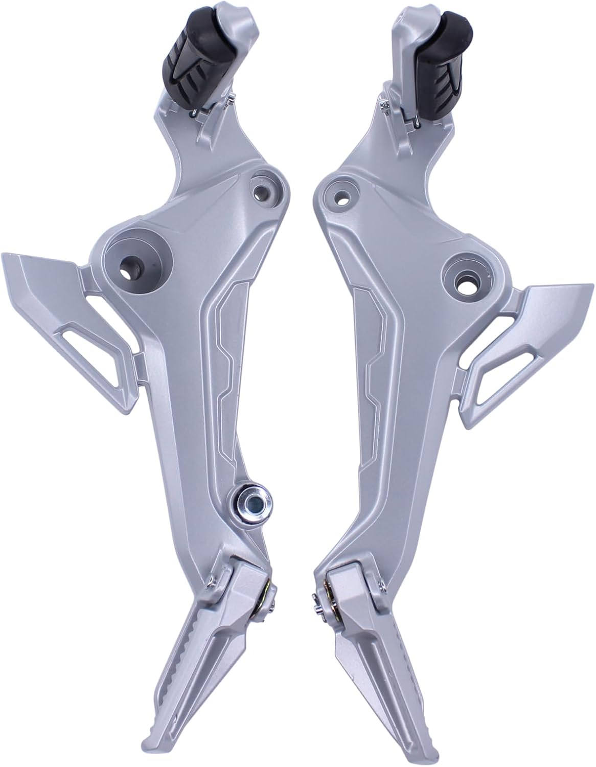 ApplianPar Left and Right Footrest Foot Pegs for Honda Grom 125 2017-2020