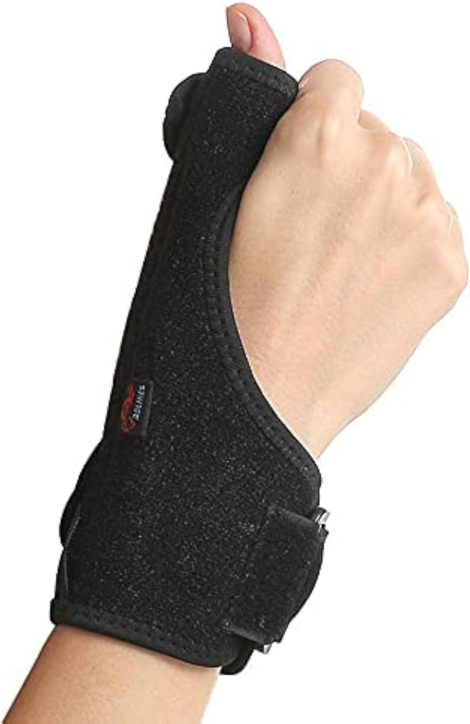 Thumb Splint Support Brace, Thumb Stabilizer Built with Wrist Strap， Stabilizing Thumb and Wrist, uncomfortable Relief from Arthritis, Sprains, Strains (Right)
