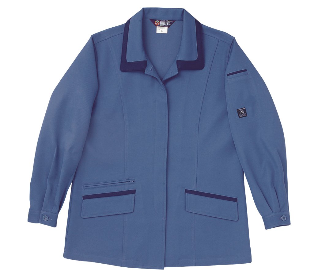 Amazon.co.jp: SOWA(ソーワ) エコ女子長袖スモック ブルー Mサイズ