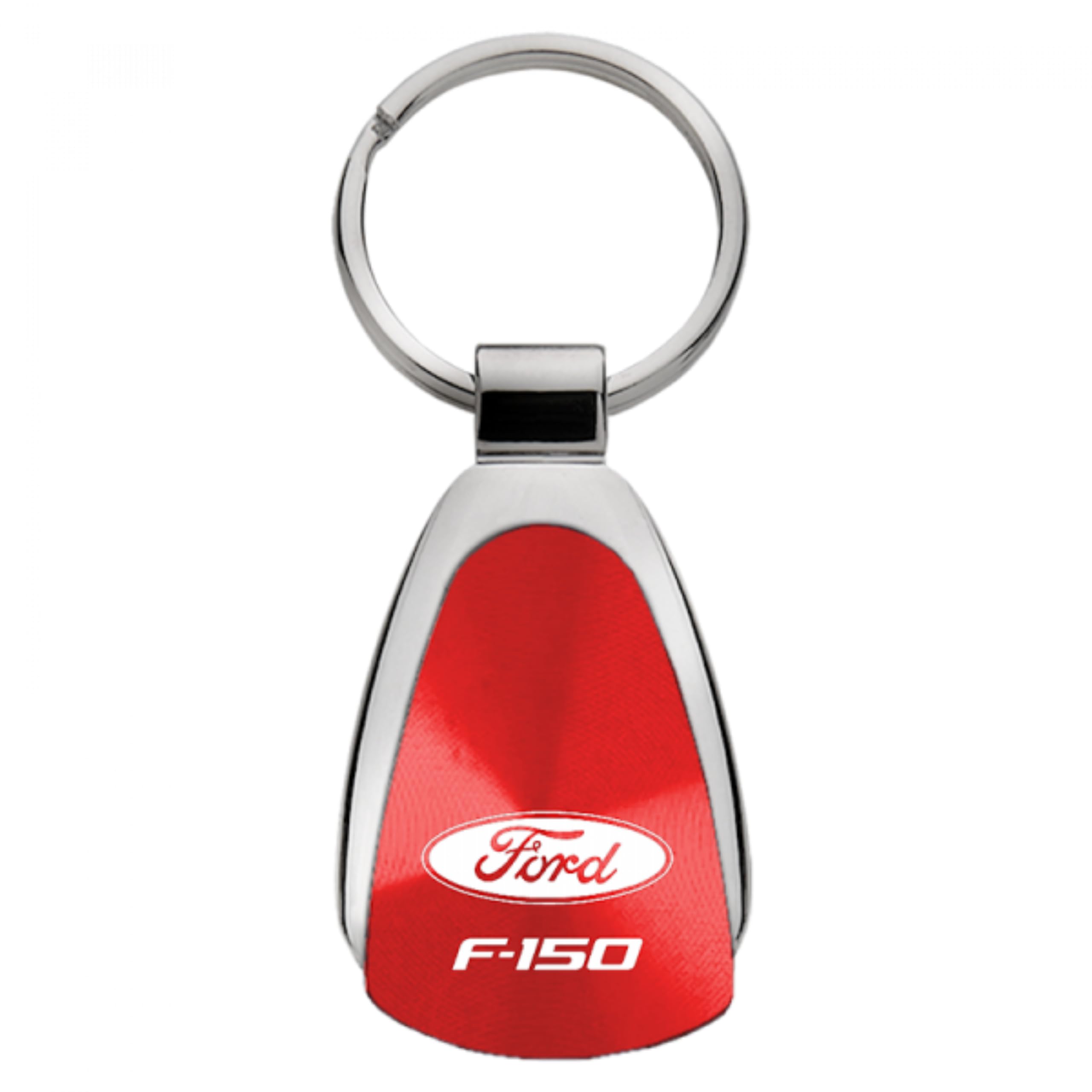 AU-TOMOTIVE GOLD, INC. Officially Licensed Teardrop Key Fob for Ford F-150 (Red)